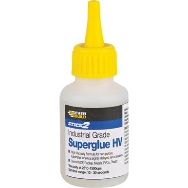 Everbuild Industrial Grade Superglue 50g