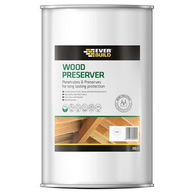 Everbuild Clear Wood Preserver 25L