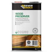 Everbuild Slate Grey Wood Preserver 5L