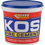 Everbuild Kos Black Fire Cement 1kg