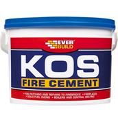 Everbuild Kos Fire Cement Buff 1kg