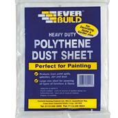 Everbuild Polythene Dust Sheet 12' x 9'