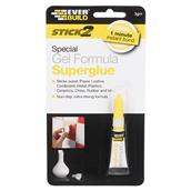 Everbuild Stick2 Superglue Gel 3G