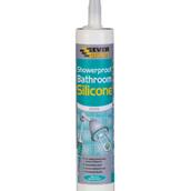 Everbuild Showerproof Bathroom Silicone White C3