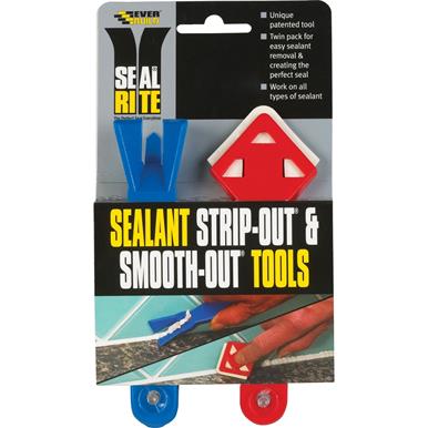 Everbuild Strip Out & Smooth Out Tool Twin Pack
