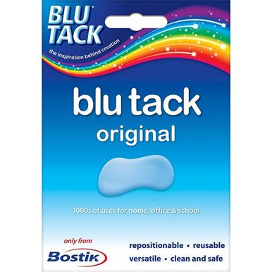 Bostik 801103 Blu Tack Handy Pack 60g