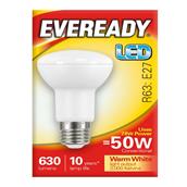 Eveready S13632 LED R63 ES E27 7W (50W) Warm White 600LM Box of 5