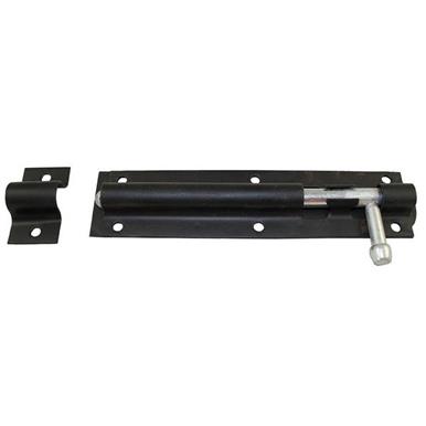 FDL SP923A Tower Bolt 8&quot; Black (Pre Packed) * Clearance *