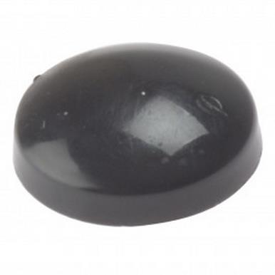 Forge Plastic Dome Cap Black Box of 200 * Clearance *