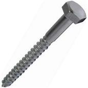 Forge Coach Screw Zinc Plated M12x100 5 Per Bag