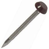 Forge Polytop Pins Brown 25mm Box of 250 * Clearance *