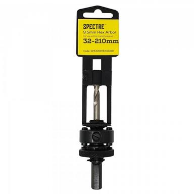 Spectre Hole Saw Arbor A1 14-30mm Hex Shank