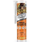 Gorilla (1144011) Mould Resistant Silicone Sealant White 295ml