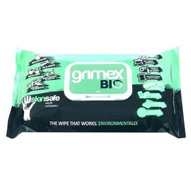 Grimex Bio Wipes Box of 4 (Packets of 70)