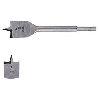 Heller 190657 Flat Wood Bit 30mm Hex Shank * Clearance *