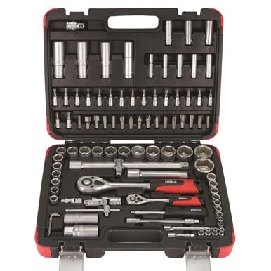 Hilka 1/4&quot; & 1/2&quot; Drive Socket Set 94Pc
