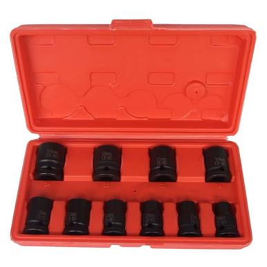 Hilka 1/2&quot; Impact Socket Set Metric 10Pc
