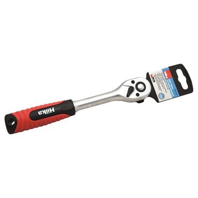 Hilka Quick Release Ratchet Handle 8&quot; 3/8&quot; Drive 72 Teeth