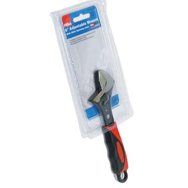 Hilka Soft Grip Adjustable Wrench 6&quot;