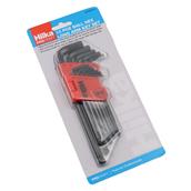 Hilka Ball Hex Long Arm Key Set 13Pc