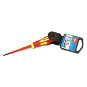 Hilka Soft Grip Insulated VDE Screwdriver 3mm x 75mm