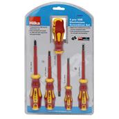 Hilka VDE Electricians Screwdriver Set 5Pc