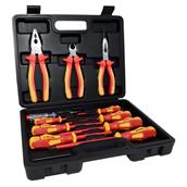 Hilka VDE Screwdriver and Pliers Set 11Pc