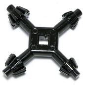 Hilka 4-in-1 Chuck Key Set