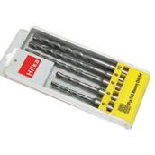 Hilka SDS Masonry Drill Bit Set 5Pc