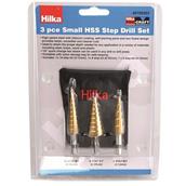 Hilka Small HSS Step Drill Set 3Pc