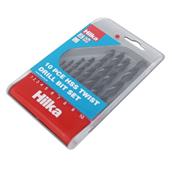 Hilka HSS Drill Bit Set 10Pc