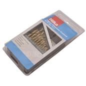 Hilka HSS Drill Bit Set 19Pc Titanium Coated