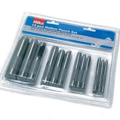 Hilka Hollow Punch Set 12Pc