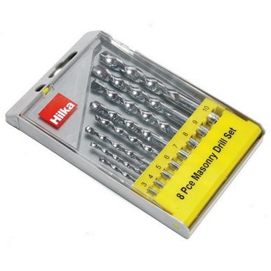 Hilka Masonry Drill Set 8Pc