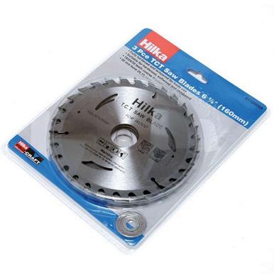 Hilka TCT Saw Blades 160mm Pack of 3