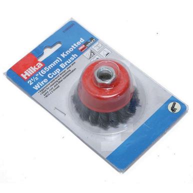 Hilka M14 Knotted Cup Brush 2.5&quot;