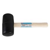 Hilka Black Rubber Mallet Wooden Shaft 32oz