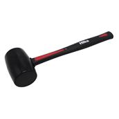 Hilka 16oz Black Rubber Mallet