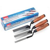 Hilka Margin Trowel Set 3pc Soft Grip