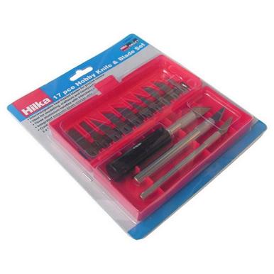 Hilka Hobby Knife & Blade Set 17pc