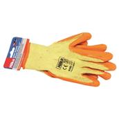 Hilka Orange Latex Coated Gloves Size 11 / Extra Large (1 Pair) * Clearance *