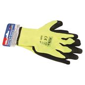 Hilka Thermal Latex Work Gloves Size 9 / Medium