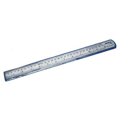 Hilka Matt Stainless Ruler 12&quot; (300mm)