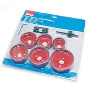 Hilka Down Light Holesaw Kit 9pc