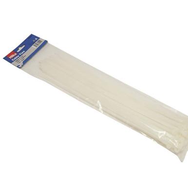 Hilka Cable Ties White 3.6 x 150mm Bag of 100