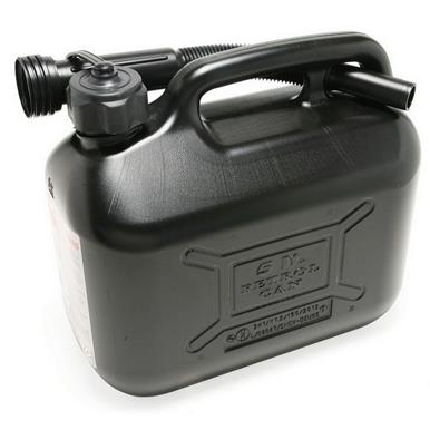 Hilka Fuel Can Black 5L