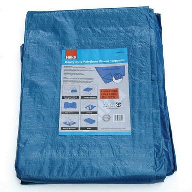 Hilka Heavy Duty Tarpaulin 18 X 12ft (5.5 x 3.6m)