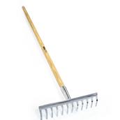 Hilka 92086040 Stainless Steel 12 Tooth Rake