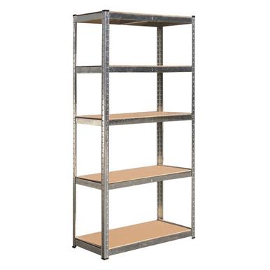 Hilka 175kg 5 Tier Boltless Shelving