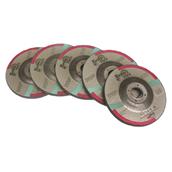 Hilka 115mm DPC Grinding Discs Turbo Flex Pack of 5